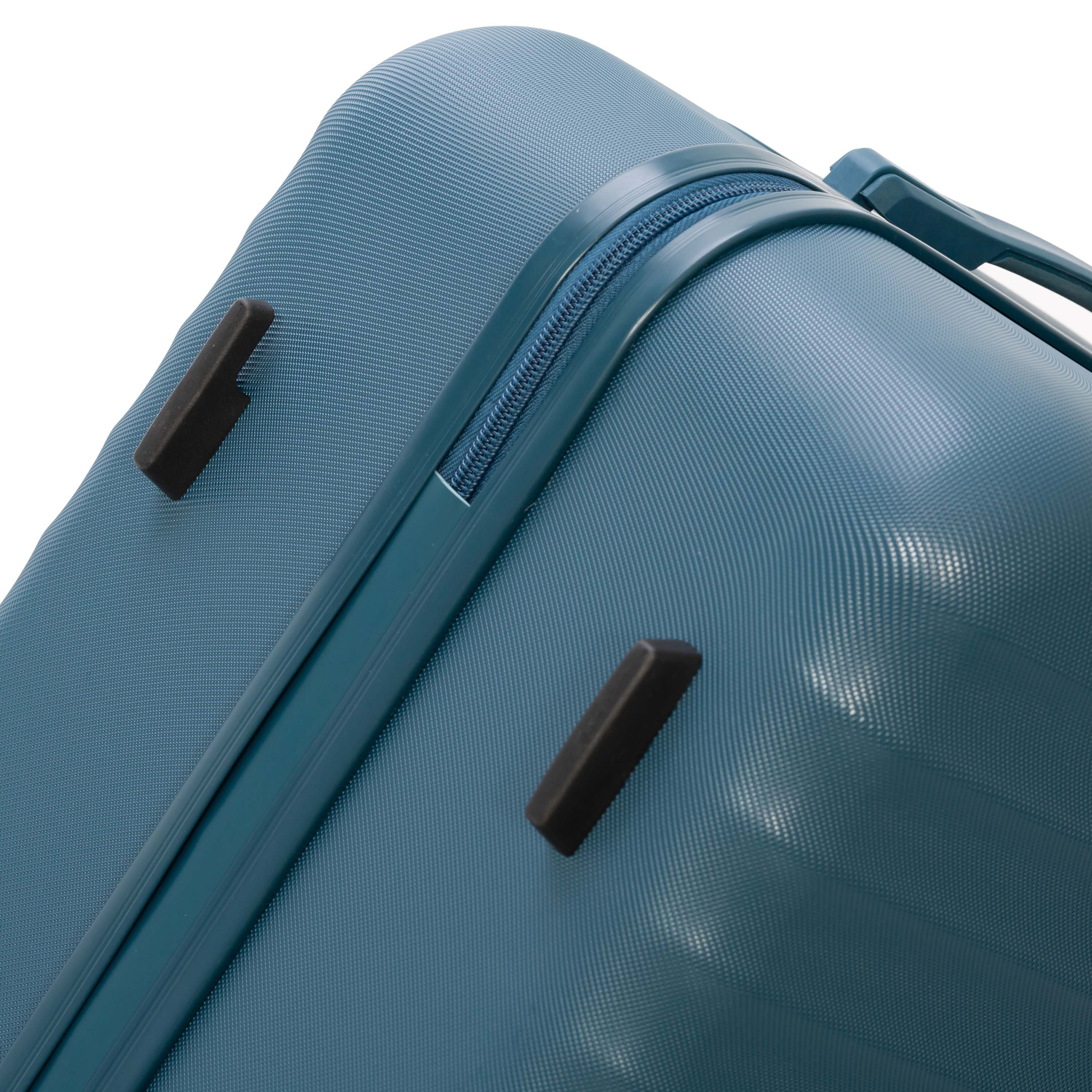 Protege 2-Piece Hardside Spinner Luggage Set, Blue photo 7