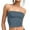 Navy, variant on RYRJJ Womens Tube Tops Strapless Crop Tops Basic Backless Sleeveless Bandeau Cute Summer Outfits Solid Tops