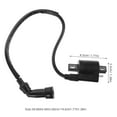 thumbnail image 3 of Universal Motorcycle Ignition Coil High Voltage Cap Replacement Compatible With Ignition Switch Ignition Coils, 3 of 8