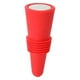 thumbnail image 3 of Tapones de vino para botellas de vino, 10 Uds. De silicona colorida + tapón de vino de acero inoxidable, tapa de salida de vino, tapones de botellas de bebidas, 3 of 5