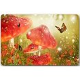 thumbnail image 1 of RYLABLUE Tapis de Sol Bleu Foncé Quatefoils Tapis de Sol Extérieur/intérieur 23.6x15.7 Pouces, 1 of 1