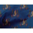 thumbnail image 4 of oneOone Cotton Cambric Fabric Leaves|Floral & Peacock Block Print Fabric BTY 56 Inch Wide, 4 of 4