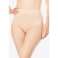 thumbnail image 3 of Comfort Choice Plus Size Full Coverage Nylon Brief 10-Pack, 3 of 6