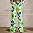 thumbnail image 2 of frariair Jeans for Women Trendy Wide Leg Pants For Women High Waisted Flower Patterned Pants Lightweight And Loose Casual Colorful Fashion Clothing, 2 of 9