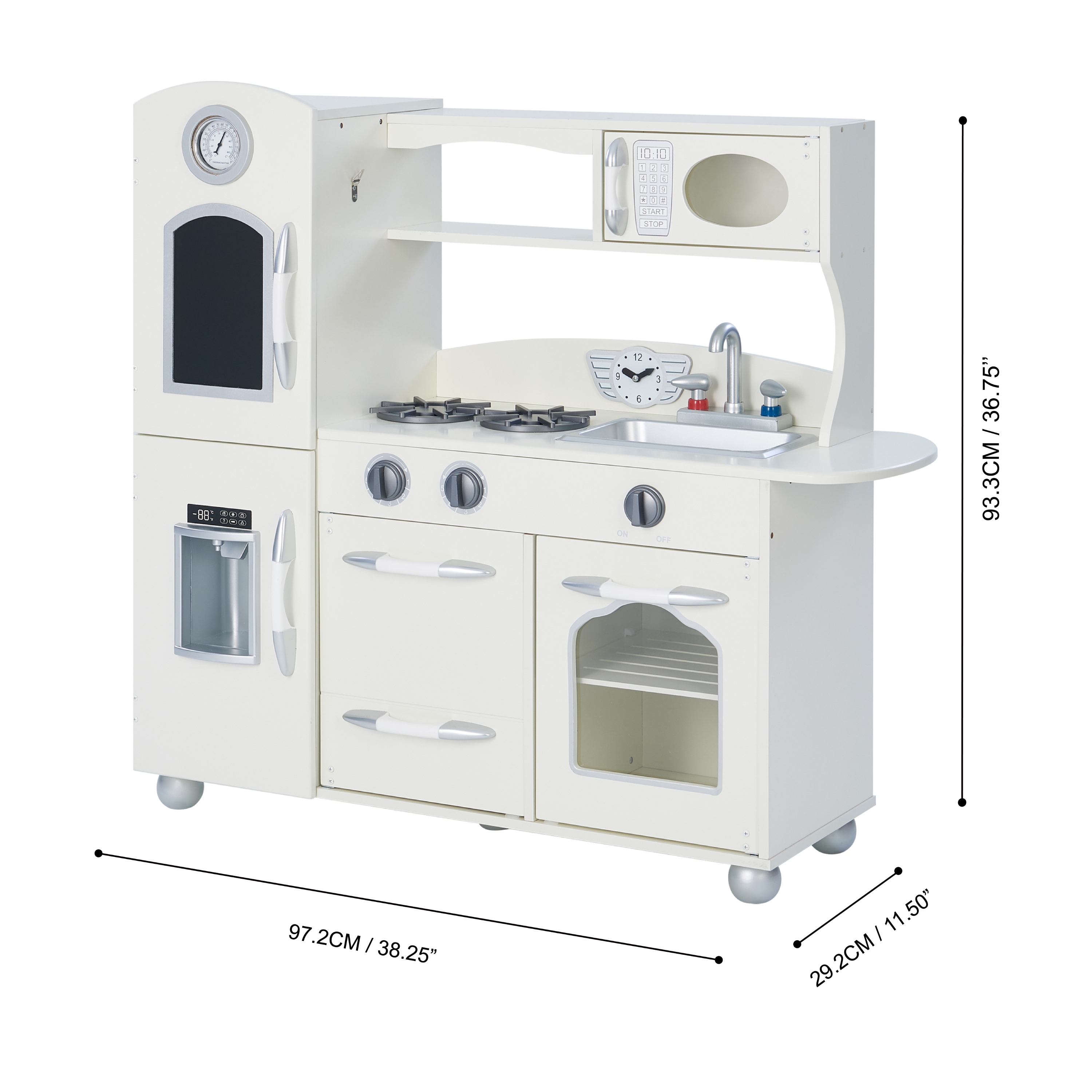 little chef westchester retro play kitchen