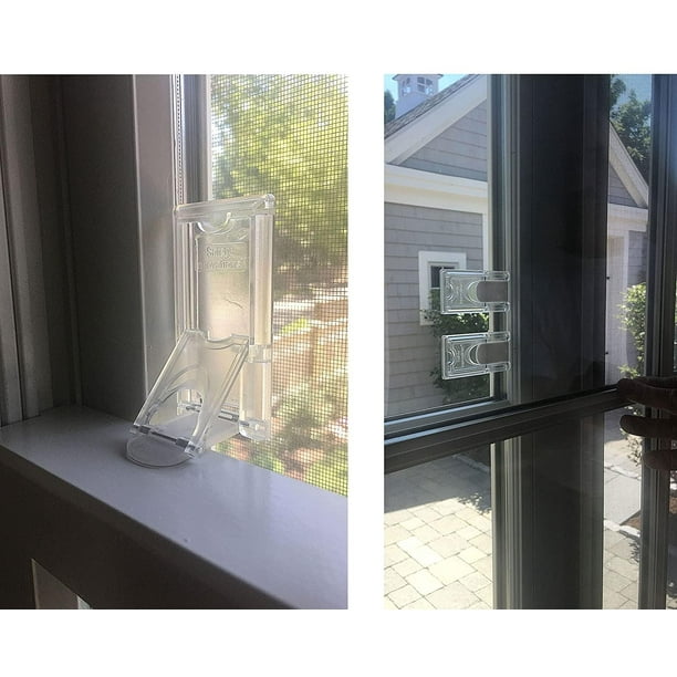 Kit de 4 Bloqueos de Seguridad para Ventanas y Puertas Safety Innovations
