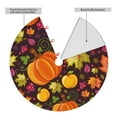 thumbnail image 2 of Yiaed Autumn Harvest Pumpkin Joy Print Christmas Tree Skirt , Tree SkirtsTree Mat for Christmas Winter Holiday Indoor Decorations-48", 2 of 7