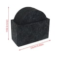 thumbnail image 3 of Egooesam Drink Coasters Felt Coasters for Drinks Set of 12 Round Coasters Absorbent Felt Coasters for Drinks Bar Home Includes a Matching Felt Coaster Holder, 3 of 3
