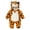 Orange, variant on YunPes Toddler Kids Animal Onesie Cute 3D Hood Soft Flannel Long Sleeve Jumpsuit Zipper Closured Fall Winter Warm Cozy Loungewear