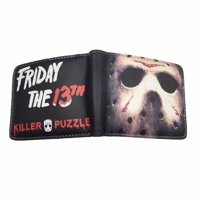 Cartera con personajes de anime de Jason de The Wallet Fridays 13th Slim BiFold