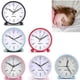 thumbnail image 2 of Silent Alarm Clock Non Ticking Analog Alarm Clocks Minimalistic Round Metal Light Alarm Clock 26s, 2 of 5