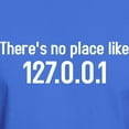 thumbnail image 3 of CafePress - There's No Place Like 127.0.0.1 Dark T Shirt - Men's Classic Graphic Cotton T-Shirt, 3 of 4