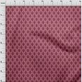 thumbnail image 4 of oneOone Polyester Spandex Pink Fabric Asian Ikat Fabric For Sewing Printed Craft Fabric By The Yard 56 Inch Wide, 4 of 4