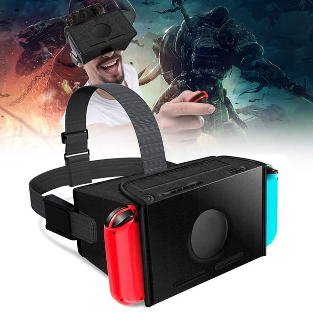 VR Headset for Nintendo Switch, TSV [Hollow Design] 3D Virtual Reality Glasses Headset Hook Fit