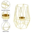 thumbnail image 5 of 8x Candelabros Candelita de Metal Geométrico Dorado para Decoraciones de Sala de Estar Y Baño, 5 of 5