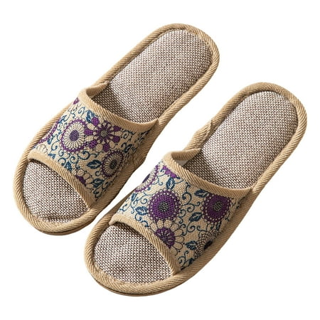 

Eudgs Women And Men Non Indoor Slipper Open Toe Home Couple Slippers Bedroom Breathable Shoes Leopard Slippers Women Slippers Women Slippers Women Outdoor Slippers for Women Heated Slippers Women