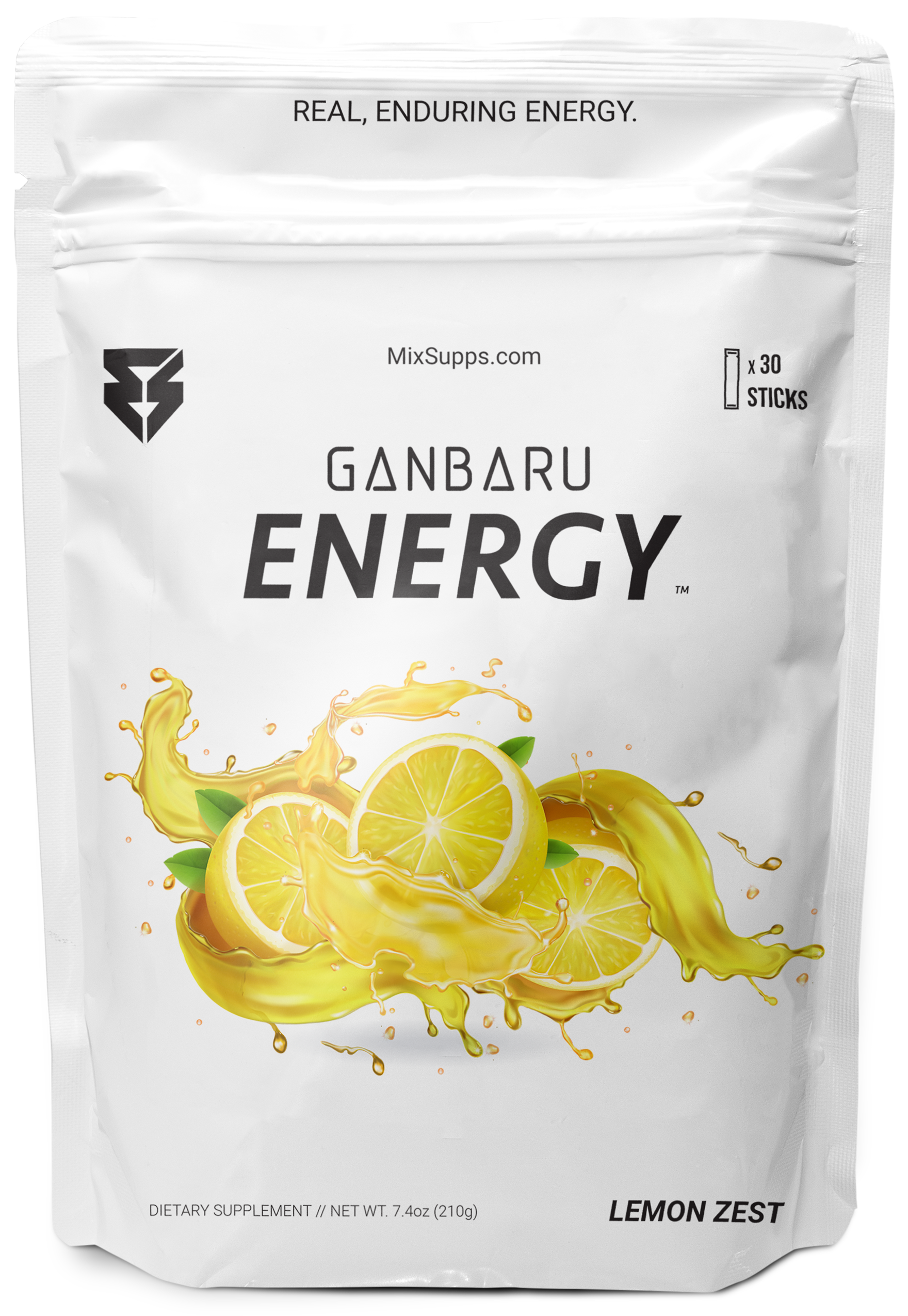 Ganbaru Energy Lemon Zest