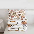 thumbnail image 6 of jejeloiu Rustic Farmhouse Cabin Queen Comforter Set Kids,Vintage Farm Animal Horse Bedding Comforter Set For Men,3 Pieces, 6 of 8