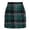 Skirt 1#Green, variant on WAYUTE Womens Skirts Casual Short Wrap Skirt Floral Plaid Midi High Waist Fall Winter Warm Fashion Outdoor Streetwear Holiday Skirt
