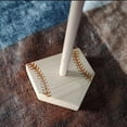 thumbnail image 3 of KQJQS Baseball Softball Homeplate Stacked Ring Display Holder, Custom Name Championship Ring Display Case, Wooden Ring Holder, Birthday Gifts for Kids, Grandpa, Dad, 3 of 6