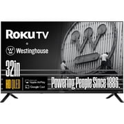 Westinghouse Roku TV - 32 In Smart TV, HD QLED Television w/Dolby Digital+, Wi-Fi & Mobile App Connectivity, Flat Screen, Bluetooth, Compatible w/Apple AirPlay, Alexa, & Google Assistant (2025 Model)