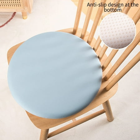 

Quinlirra Round Knitted Cotton Memory Foamseat Cushion- Spring/Summer Inspired- Classic Vintage Style Pattern- Office Cushion Gifts For Women Gifts For Men Halloween Gifts