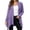 ZA-Purple-frostluinai cardigan sweaters, variant on Frostluinai Womens Cardigan Sweaters Open Front Ribbed Knit Long Jackets Solid Lightweight Fall Handkerchief Hem Comfy Cardigans with Pocket S-2XL