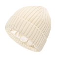 thumbnail image 1 of Girl Fashion Knitted Hat Warm Woolen Winter Ear Soft Comfortable Stylish Cold Weather Accessory, 1 of 3