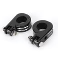 thumbnail image 3 of Par de montaje de pedal de motocicleta de abrazadera de montaje de clavija de pie de 32mm/125 pulgadas soporte de reposapiés de motocicleta apto para plata y negro ANGGREK Otros, 3 of 8