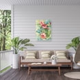 thumbnail image 5 of Danhui Nai 'Hibiscus Garden II' Outdoor Canvas 24x22, 5 of 5