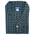 thumbnail image 1 of Bill Baileys Sleepwear Men's Broadcloth Woven Pajama Set (2X-Large, Black White Shaded), 1 of 4