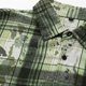 thumbnail image 5 of Blusa y camisa de manga larga con cuello vuelto para hombre, estilo informal, a cuadros, con bolsillos y botones, de licra, 5 of 8