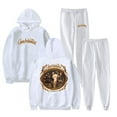 thumbnail image 2 of Rauw Alejandro Cosa Nuestra Hoodie Jogger Pants Two Piece Set Sweatshirts+Sweatpants Women Men Trendy Outfit Sets, 2 of 6