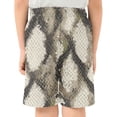 thumbnail image 3 of BZSMCE Adjustable Drawstring Casual Shorts With Python Pattern Pattern, 3 of 9