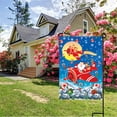 thumbnail image 2 of Merry Christmas Garden Flag 12 x 18 Inch Double Sided With the Image Printed, Christmas  Winter Holiday Yard Outdoor Decorative Flag, 2 of 4