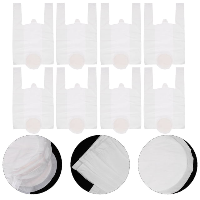 EcoNesxp Contient des Tapis super Absorbants 35 Pcs Tapis de Toilette Jetables Sac Seau