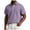 Purple, variant on biudgviw Big and Tall T Shirts for Men Loose Fit Button Lapel Vintage Shirts Solid Short Sleeve Casual Work Tops M-5XL
