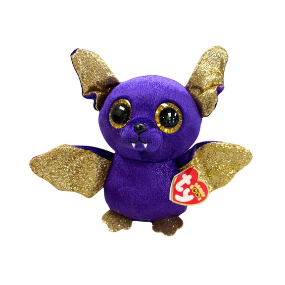Ty Beanie Boos - Count the Bat  – Solid Eyes  – Halloween  - Stuffed Animal