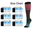 thumbnail image 3 of Yoyauz Men's And Women's Blood Circulation Compression Socks, Suitable For Nurses, Running, Sports, Flying Travel, 3 of 7