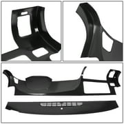 DNA Motoring For 07-13 Silverado LS LT WT Sierra SL SLE Dash Board Pad Cap Cover Overlay 2PCS