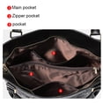 thumbnail image 4 of Genuine cowhide leather women's handbag lychee pattern large capacity casual single-shoulder tote, 4 of 8