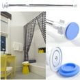 thumbnail image 1 of Tringle de Rideau de Douche Télescopique Extensible Robuste, Tige de Tension Réglable en Acier Inoxydable pour Salle de Bain, 1 of 7