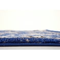 thumbnail image 3 of Unique Loom Amelia Tradition Rug Blue/Black 4' 1" x 6' 1" Rectangle Floral Bohemian Perfect For Living Room Bed Room Dining Room Office, 3 of 3