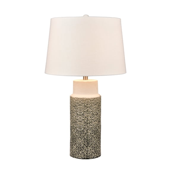 Elk Home Tula 30-inch High 1-Light Table Lamp in Gray