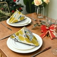 thumbnail image 3 of GZHJMY Lemon Cute Cloth Napkins Reusable Washable Everyday Use 20 × 20 Inch Set of 6, 3 of 7