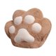 thumbnail image 3 of Cojín con forma de pata de gato, manta con forma de pata de gato, cojín decorativo con forma de pata de gato, regalo de cumpleaños, cojín de oficina, sofá Marrón oscuro, 3 of 9