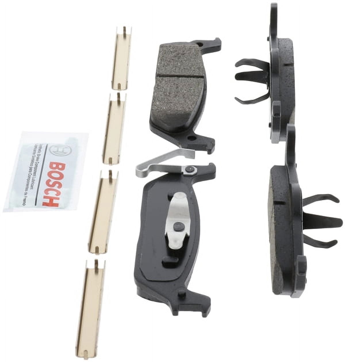Bosch BE1012H Bosch Blue Ceramic Brake Pads with Hardware