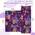 thumbnail image 5 of Pioneer Flower Floral Print Pattern Toddler Nap Mats for Kids Preschool,Sleeping Mat Bag or Kids,Toddler Sleeping Bag,Toddler Nap Mat or Daycare, 5 of 6