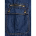 thumbnail image 4 of DYMADE Women Wide Leg Baggy Loose Jeans Cargo Pants Denim Trousers, 4 of 6