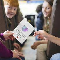 Pocket Hug Token Bulk Natural Heart Crystal with Hug Card Organza Bag 1 Set Pocket Hug Heart Stone Greeting Card Keepsake Celebration of Life Exchange Gift for Women Friend Colleague Blue